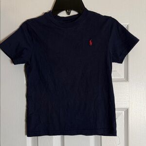 Polo by Ralph Lauren Navy Shirt with red Details